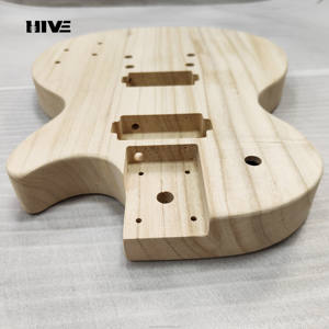 بيع مباشر LP الغيتار الكهربائي تعديل الجسم ديي مع طلاء الجسم الغيتار يضم نمط وفي لون الخشب الطبيعي - Product Image 4