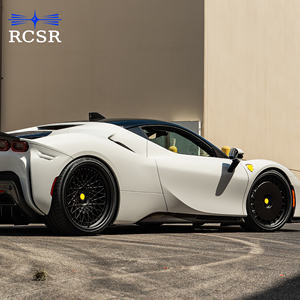 Cerchi in Lega Forgiati RCSR Personalizzati Nero Lucido da 18 20 22 Pollici per Auto Porsche Nuova Condizione Offset 40mm e Backspace - Product Image 6