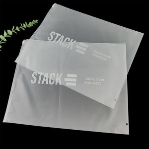 Packaging Zip Lock Bags Plastic PE Clothing Packaging Offset Printing <b>Shoes</b> Clothing Zipper Top EVA Bag - Product Image 4
