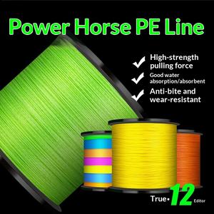 Ligne de pêche tressée 12 brins en gros 500m/1000m – Meilleure vente 2026 – Ligne PE - Product Image 2