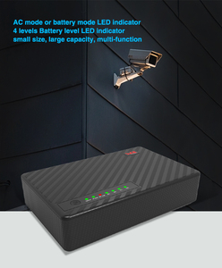 Ske מיני באינטרנט עליות POE-110N סוללת ליתיום 17600mah 110w dc עם <span class=keywords><strong>24v</strong></span> 12v 9v פלט עבור נטוורקינג - Product Image 4