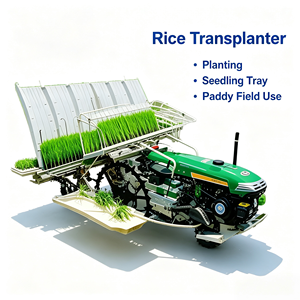 Trasplantadora de Arroz Compacta para Pequeños Agricultores y Granjas de Sustento - Product Image 1