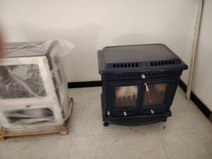 Estufa de Hierro Fundido Comercial Económica, Portátil y Independiente para Calefacción de Salas de Estar en Villas - Product Image 2