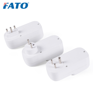 FATO LED Ekranlı Ayarlanabilir Priz 16A Tek Fazlı Aşırı Gerilim Akım Düşük Gerilim Koruyucu Güvenli AB Fişli Güç Dalgalanması Stabilizörü - Product Image 5