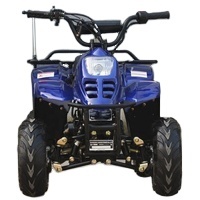 ATV Tao Motor con Rueda de 6 Pulgadas, Arranque Eléctrico, Interruptor de Apagado Remoto, ATV de Gasolina de 110cc, ATV Automático de 12V para Niños, Quad de 125cc