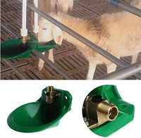 Feeder Pig Plastic Drinking Bowl Automatic Drinking Water Bowl Animal Drinker Bowl for Horse Sheep Cattle Drinker