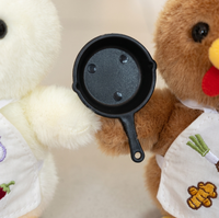 Porte-clés en peluche poussin de petite taille, jouet poussin avec bavoir pour machine à griffes, pendentif en peluche personnalisé