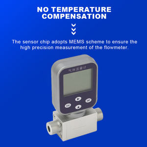 Débitmètre de gaz thermique massique HJSL RS485 Modbus RTU 4-20mA DC15-24V OEM Personnalisable Précision 2,0%FS Débit 0-300L/min Plastique - Product Image 3
