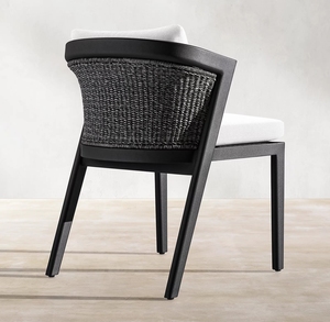 Ensemble de <span class=keywords><strong>table</strong></span> <span class=keywords><strong>et</strong></span> de <span class=keywords><strong>chaises</strong></span> d'extérieur en aluminium haut de gamme, directement de l'usine, offre une protection imperméable <span class=keywords><strong>et</strong></span> anti-UV pour les cours, les villas <span class=keywords><strong>et</strong></span> les terrasses - Product Image 5