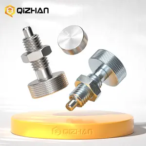Factory direct Customizable All Steel Knurled Head Knob Spring Plunger Indexing Pin Indexing Plunger