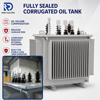 Transformador de Distribución Trifásico Sumergido en Aceite S20 de 10kV/0.4kV, 30 a 2500kVA, Bobinado de Cobre de Baja Pérdida para Subestaciones de Uso General