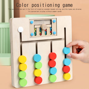 Flip to Win <span class=keywords><strong>Jeux</strong></span> <span class=keywords><strong>de</strong></span> <span class=keywords><strong>société</strong></span> en bois Essentiels pour les voyages en voiture Jouets Jeu <span class=keywords><strong>de</strong></span> mémoire pour enfants <span class=keywords><strong>de</strong></span> 4 à 8 ans - Product Image 6