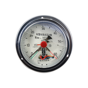 Manomètre de pression électrique Shanghai Tianchuan Ynxc-150Zt 150 mm 0-100 bars 380 V 50 VA Connexion filetée - Product Image 3