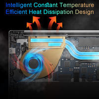 Dizüstü orijinal çift 15.6 "+ 7" satış dizüstü bilgisayarlar Ram 16G 512G SSD Celeron N100 iş dizüstü