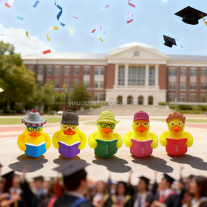 Mini canard en caoutchouc personnalisé, jouet <span class=keywords><strong>de</strong></span> bain flottant qui couine, PVC vinyle, étiquette privée, approuvé EN71/ASTM, vente en gros en vrac pour les <span class=keywords><strong>jeux</strong></span> <span class=keywords><strong>de</strong></span> <span class=keywords><strong>baignoire</strong></span> - Product Image 6