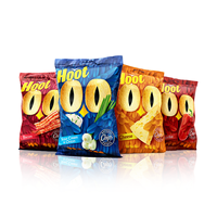 Impression personnalisée chips de pommes de terre frites pochette légumes crevettes surgelées pop-corn alimentaire sac d'emballage collation emballage sacs en plastique