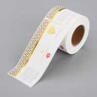Fabricant d'étiquettes de boissons personnalisées, autocollantes, imperméables, en rouleau, impression personnalisée du logo pour les bouteilles de bière, de vin et de café