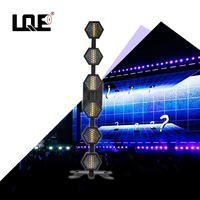 Projecteurs stroboscopiques à effet couleur pleine LED FB4 Contrôle IP33 Réflecteurs Extérieur Contrôle DMX RVB Haute CRI 90