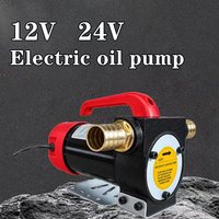 Pompa Oli Laut SENGXIN Self Priming 12V 24V DC 200W 60 L/mnt Portabel dengan Gagang OEM untuk Penggantian Oli Mesin Kapal Tahan Lama