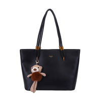 Sacs à main grande capacité pour femme, design décontracté, avec fermeture éclair, décoration pompon portable pour femmes