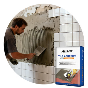 Asiafix Blanc C1TE C2TE Thinset Tile Adhesive Salic Free Mosaic Ceramic Mortaor for Swimming Pool Waterproof - Product Image 1