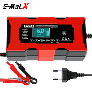 Chargeur de batterie automatique intelligent complet pour voiture et moto 12V6A de haute qualité avec écran LCD - Product Image 3