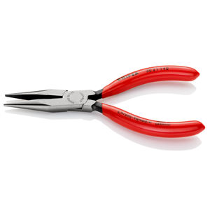 คีม KNIPEX 30 21 140 SB - คีมปากยาวเคลือบพลาสติกสีดำ 140 มม. - Product Image 2