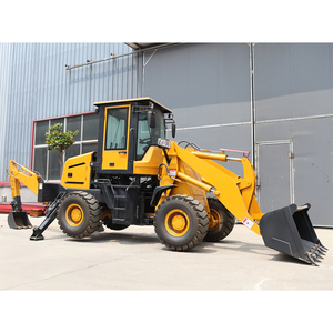 Elorry 10-60 Mini Backhoe Excavator Wheeled Backhoe <b>Loader</b> Used <b>Loaders</b> Direct Sell Low Price - Product Image 3