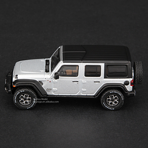 Coche en Miniatura 1/64 Wrangler <span class=keywords><strong>Rubicon</strong></span> SUV, Modelo de Aleación, Vehículo Todoterreno, Modelo de Coche Fundido a Presión, Juguete de Colección - Product Image 5