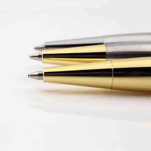 Manufacturer Retail Wholesale Metal Good Quality Luxury Ballpoint Gold Silver <b>Pens</b> Promotional Customized Logo Printing for Gift - Product Image 5