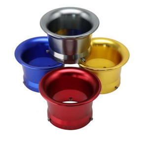 Filtre à air de carburateur de <span class=keywords><strong>moto</strong></span> de 50 mm, coupe-vent, <span class=keywords><strong>cornet</strong></span> pour carburateur PWK 21 24 26 28 30 - Product Image 1