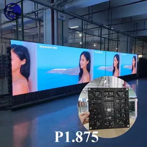 高清月 k 高品质 p1.875 室内全彩 1080p led 显示屏视频