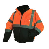 Haute visibilité personnalisé hiver imperméable travailleur vêtements de sécurité manteau hommes Construction vêtements de travail réfléchissant sécurité veste de travail
