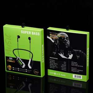 Auriculares Inalámbricos con Micrófono, Resistentes al Agua, con Banda para el Cuello, para Deportes, Llamadas Telefónicas y Música, con Tiempo de Reproducción Extra Largo - Product Image 5