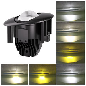 Lentille de projecteur de voiture de 2.0 pouces Bi Led antibrouillard lentille de lumière jaune pour <span class=keywords><strong>Honda</strong></span> Bi Led antibrouillard/feux de conduite 3 couleurs feux de croisement - Product Image 3
