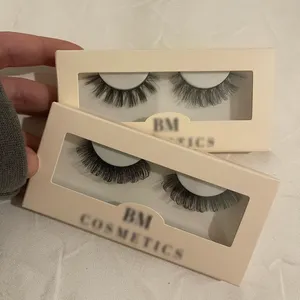 Russian d curl lashes faux mink Matte Black lashes wholesale full strip eyelashes custom lash box