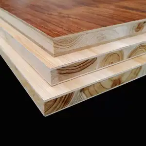 Tablero de madera laminada HMR, melamina de alta calidad, 18mm