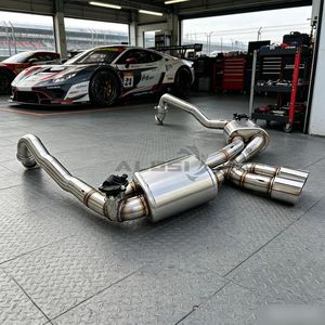 Sistema de Escape Catback Valvetronic SS304 para Porsche Boxster Cayman <span class=keywords><strong>GTS</strong></span> 981 2014-2016 3.4L, Sonido Profundo Mejorado - Product Image 1