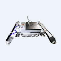 Robot de nettoyage de panneaux solaires MULTIFIT MR T1 à reconnaissance visuelle IA, entièrement automatique, sur chenilles, nettoyage sec et humide, pour panneaux photovoltaïques