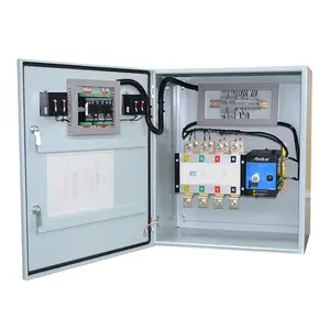 DC dual power ats 32amp automatic transfer switch 4p 3p 2p ats 32A power changeover switch 3 phase single phase for generator