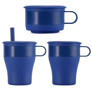 Tasse à café pliable réutilisable en silicone avec paille en silicone, idéale pour les voyages en extérieur – Nouveauté très prisée - Product Image 1