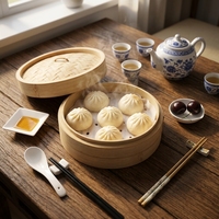 Papiers de cuisson en silicone double face, résistants aux hautes températures, de qualité alimentaire et écologiques, pour cuiseur vapeur en bambou, antiadhésifs, pour dim sum et pain