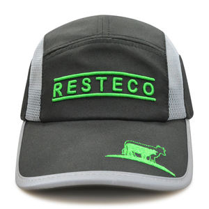 Gorra de Running de 5 Paneles de Secado Rápido y Transpirable con Paneles de Malla en Contraste y Decoración con Logotipo Personalizado para Entrenamiento al Aire Libre, Carreras y Deportes Diarios - Product Image 2