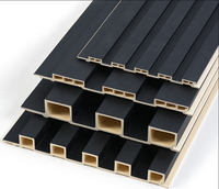 Panneau mural WPC classique européen pour intérieur, composite de poudre de bois, facile à nettoyer, facile à installer, longue durée de vie, imperméable, pour la maison