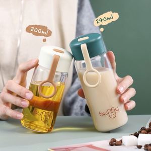 Taza de Agua Portátil Mini para Niñas, Elegante y Moderna, con Infusor de Té, Resistente al Calor, con Correa para Calentar las Manos - Product Image 1