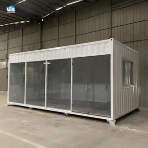 Casa Container Prefabbricata Modulare da 20 Piedi, Smontabile, Portatile, con Vetro, <span class=keywords><strong>Ufficio</strong></span> <span class=keywords><strong>Mobile</strong></span> o Mini Casa Realizzata da Container - Product Image 4