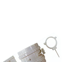 Gouttières et raccords en PVC, Tailles : 110 mm, 125 mm, 140 mm, 170 mm, 5,2'', 7'', Norme d'exécution : BS EN607/EN12200/EN1462