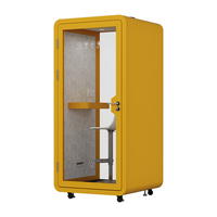 Cabine de bureau silencieuse portable, isolation acoustique pour une concentration accrue dans les bureaux ouverts