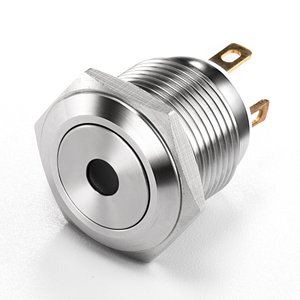 Interruptor de Botón Pulsador Metálico de 22 mm, Impermeable IP67/IP65, Iluminado, Momentáneo, de 6 Pines, 36 V, para <span class=keywords><strong>Timbre</strong></span> de Puerta <span class=keywords><strong>con</strong></span> Cableado - Product Image 4