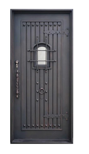 Portail de villa en fer forgé de luxe Qifan avec design orné personnalisé pour entrée résidentielle haut de gamme - Product Image 6
